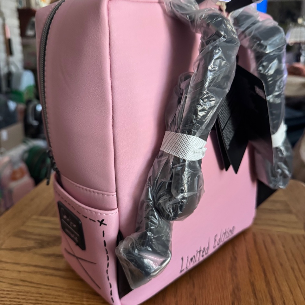 Loungefly Coraline Limited Edition Doll Pink Backpack - Picture 3 of 8